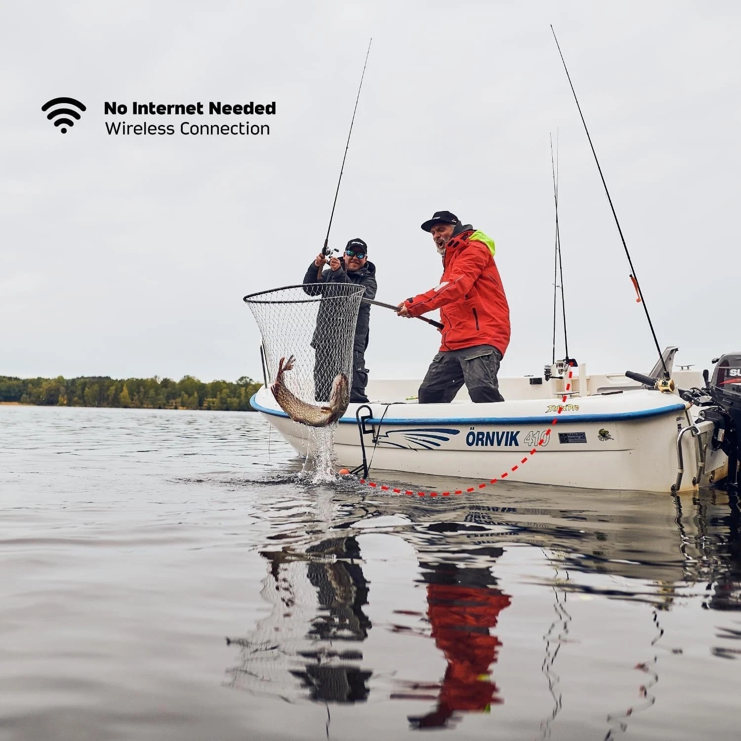 Wireless PRO+ 2 Sonar Depth Finder for Kayaks and Boats - Pinpoint Accuracy