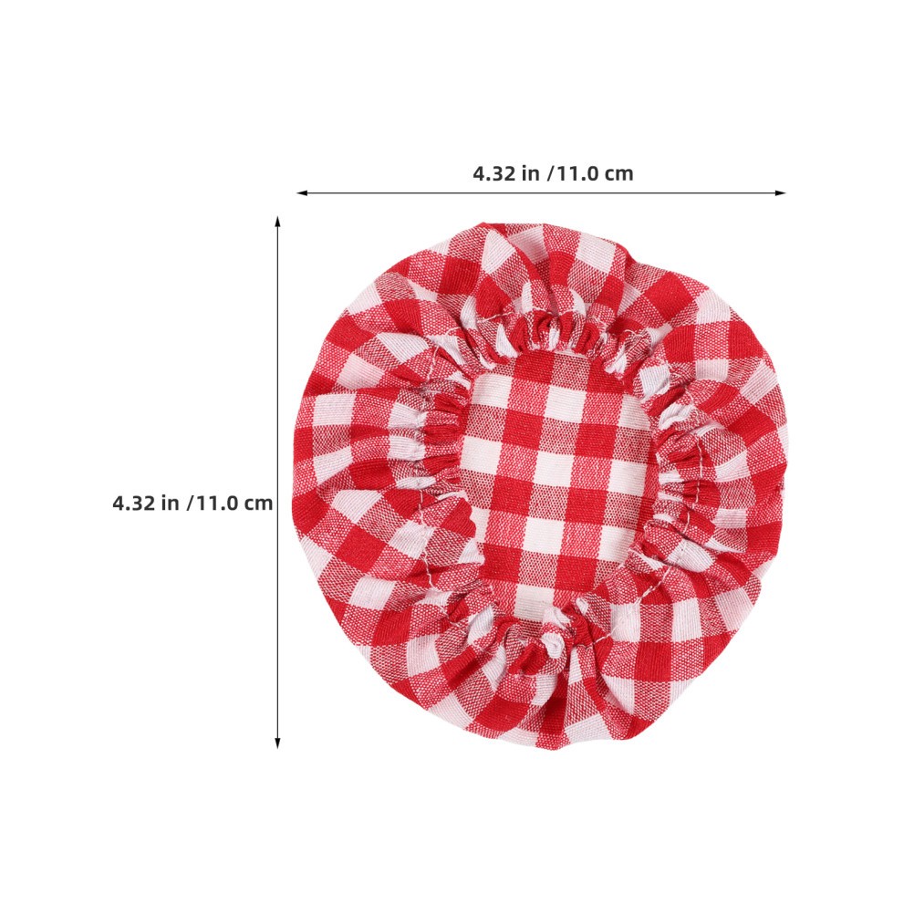 6 Pcs Fermentation Cloth Sourdough Jar Cover Fabric Elastic Bread