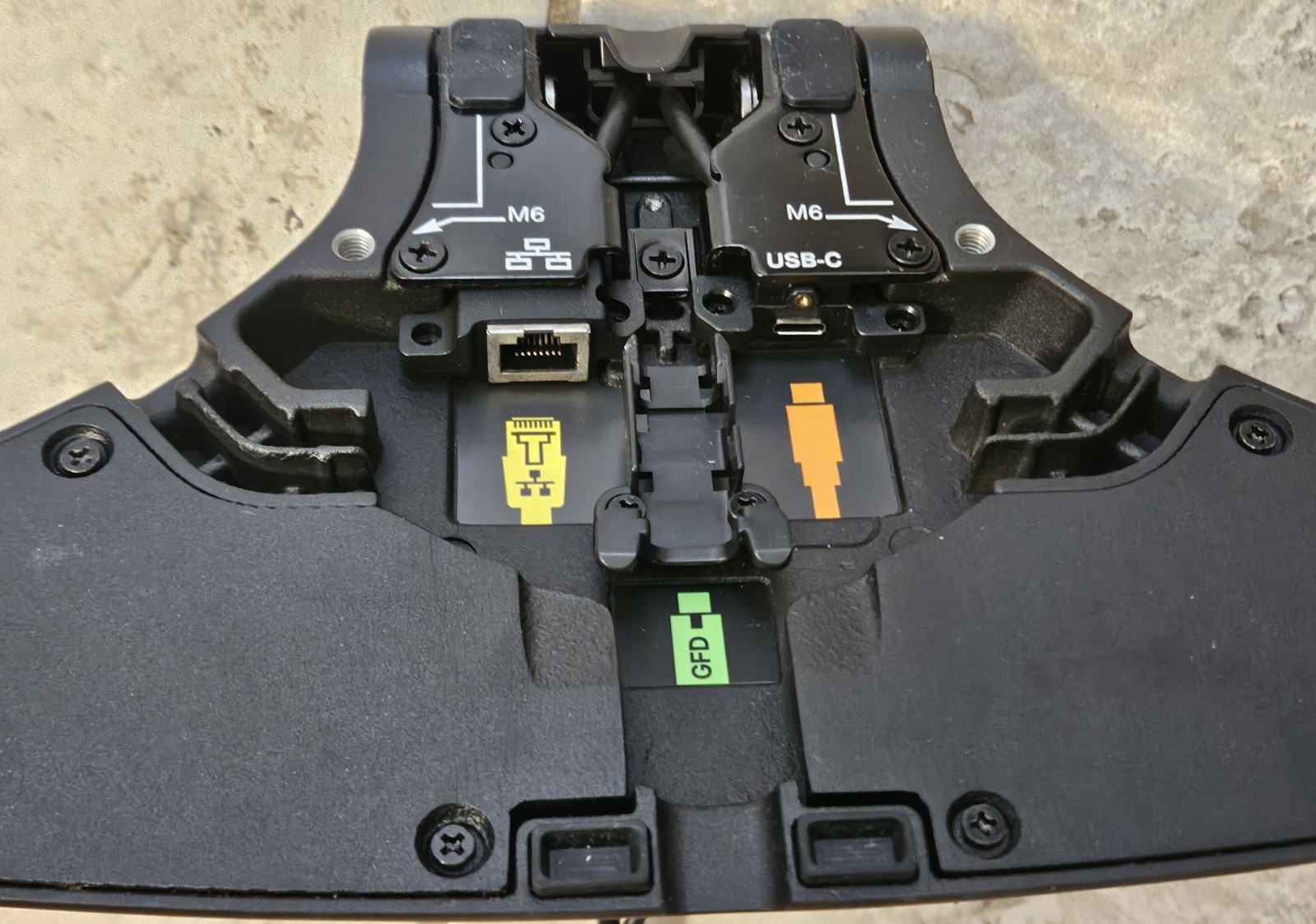 Toast POS Terminal Table Stand with Ethernet USB-C Connector