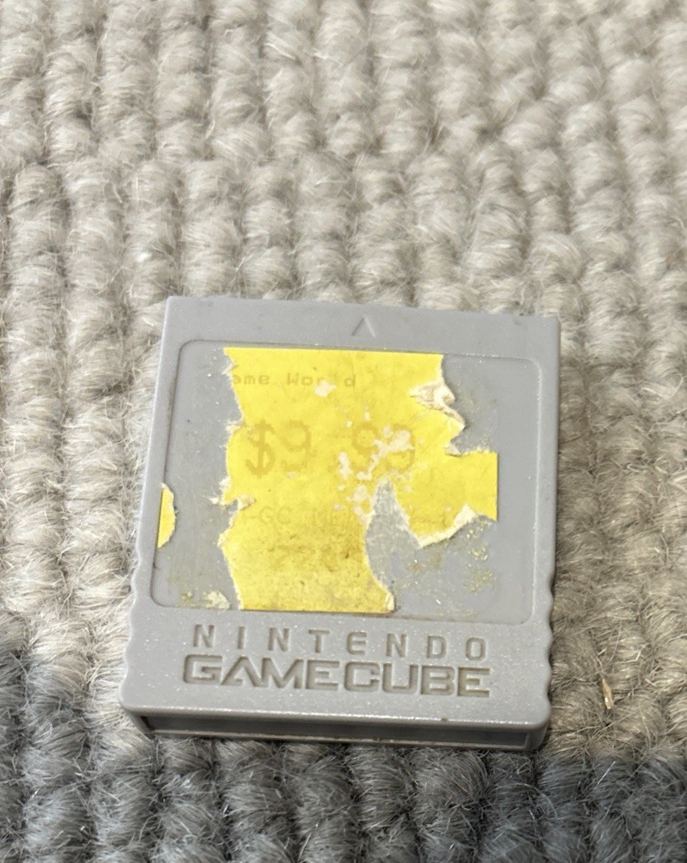 Nintendo GameCube  59 Blocks 4 mb Memory Card Dol-008 OEM