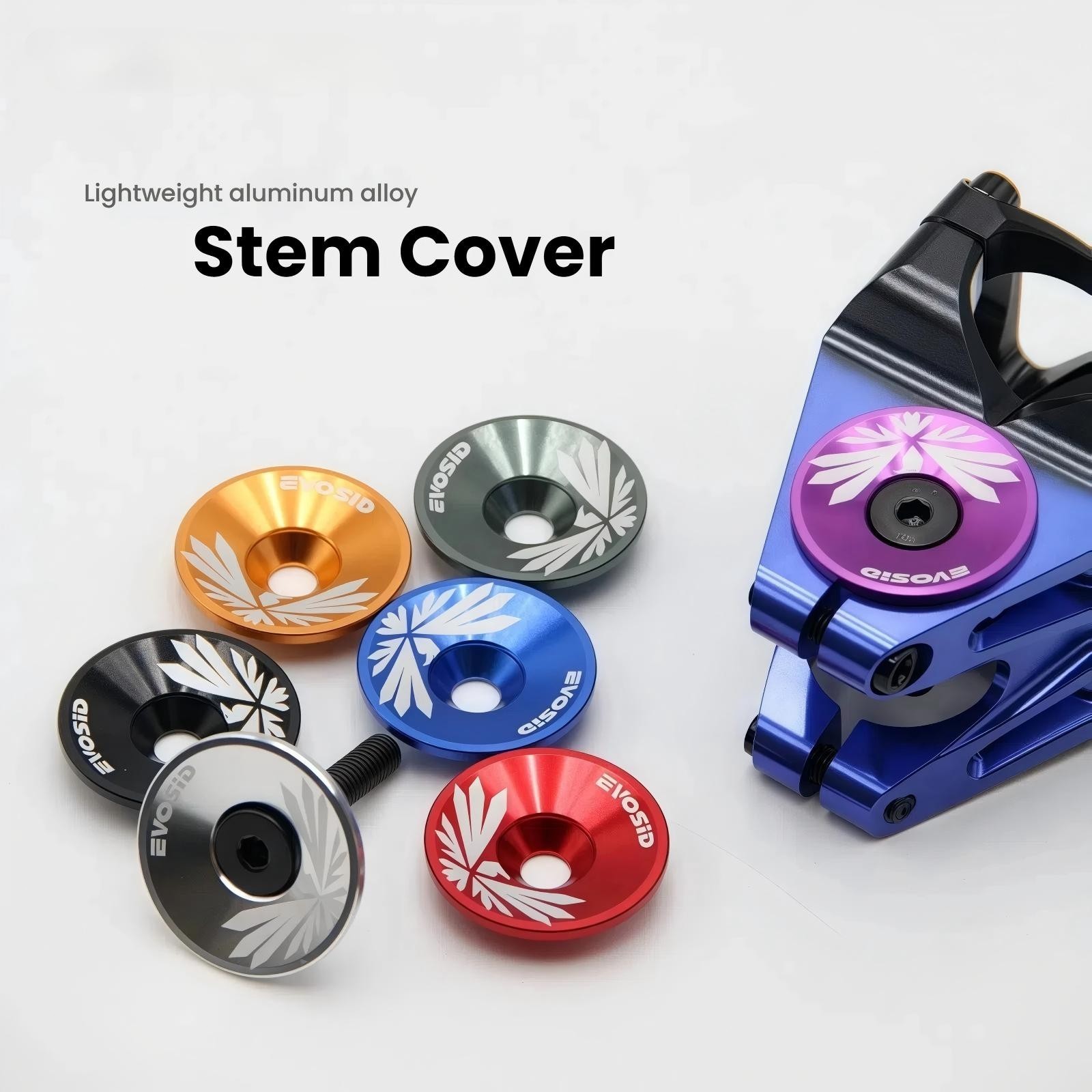 Ultralight Aluminum Alloy Headset Cap 5.8g for MTB Road Bicycle 1-1/8'' Fork