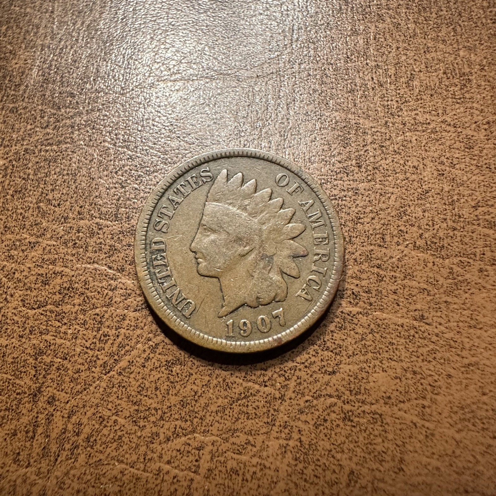 1907 Indian Cent Penny BN