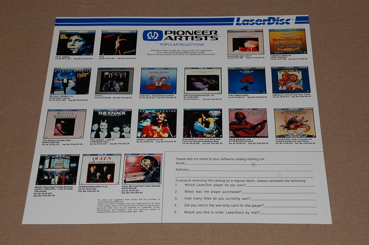 Little River Band: Live Exposure - [Tested + Working] LaserDisc