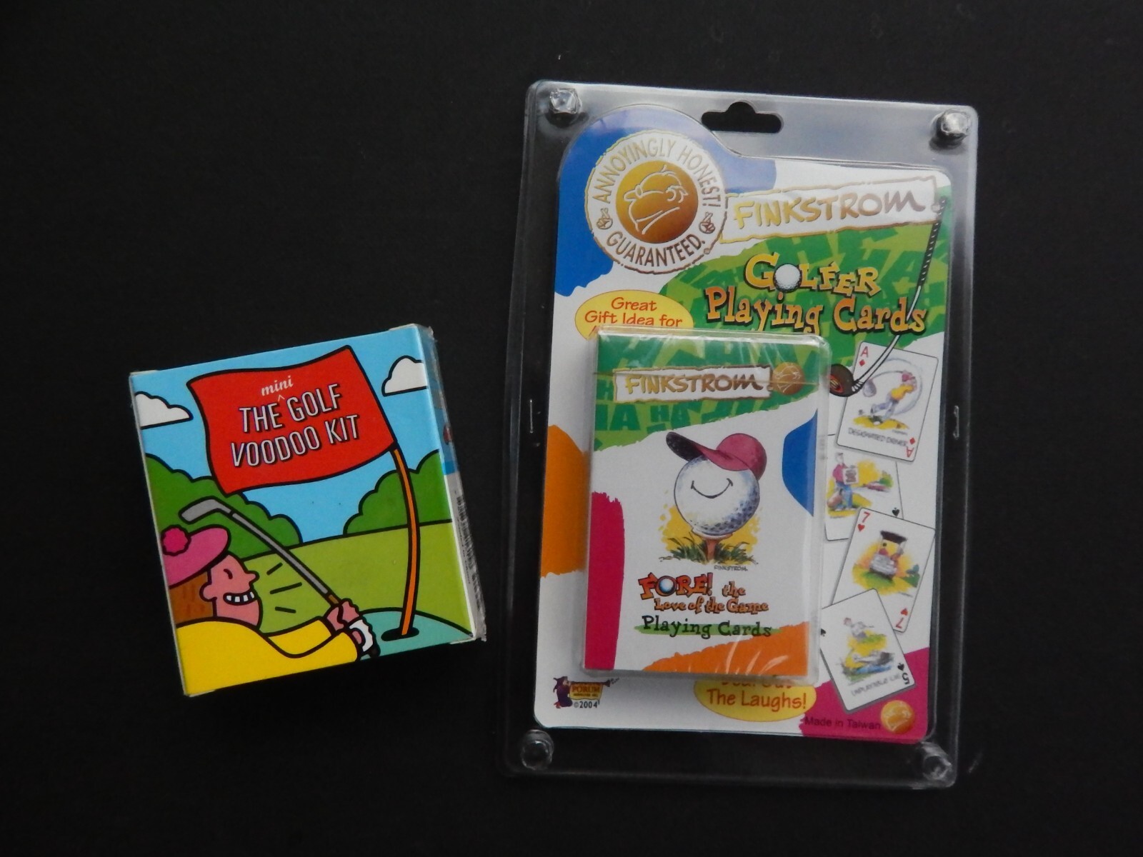 FACTORY SEALED NEW The Golf Voodoo Kit Handbook Doll Great Gift PLUS FREE CARDS!