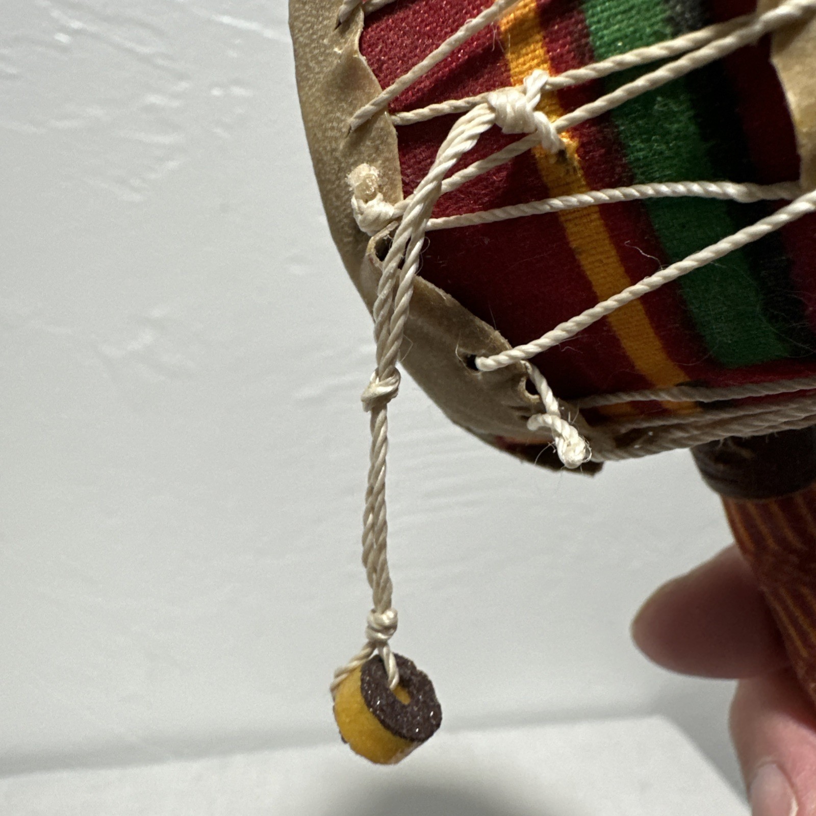 Rattle Drum / Monkey Drum Handmade 8.5"