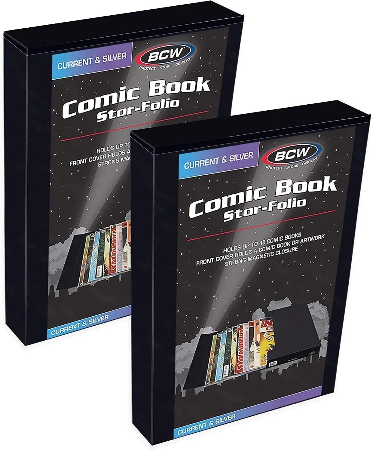 Comic Book Stor-Folio 2 Pack - Silver Age & Current Age