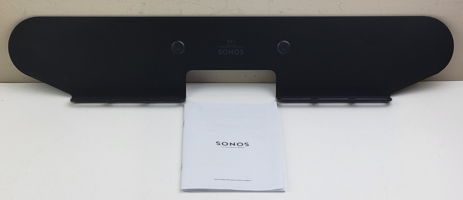 Sonos BM1WMWW1BLK Wall Mount Bracket for Sonos Beam Soundbar - *NO HARDWARE*