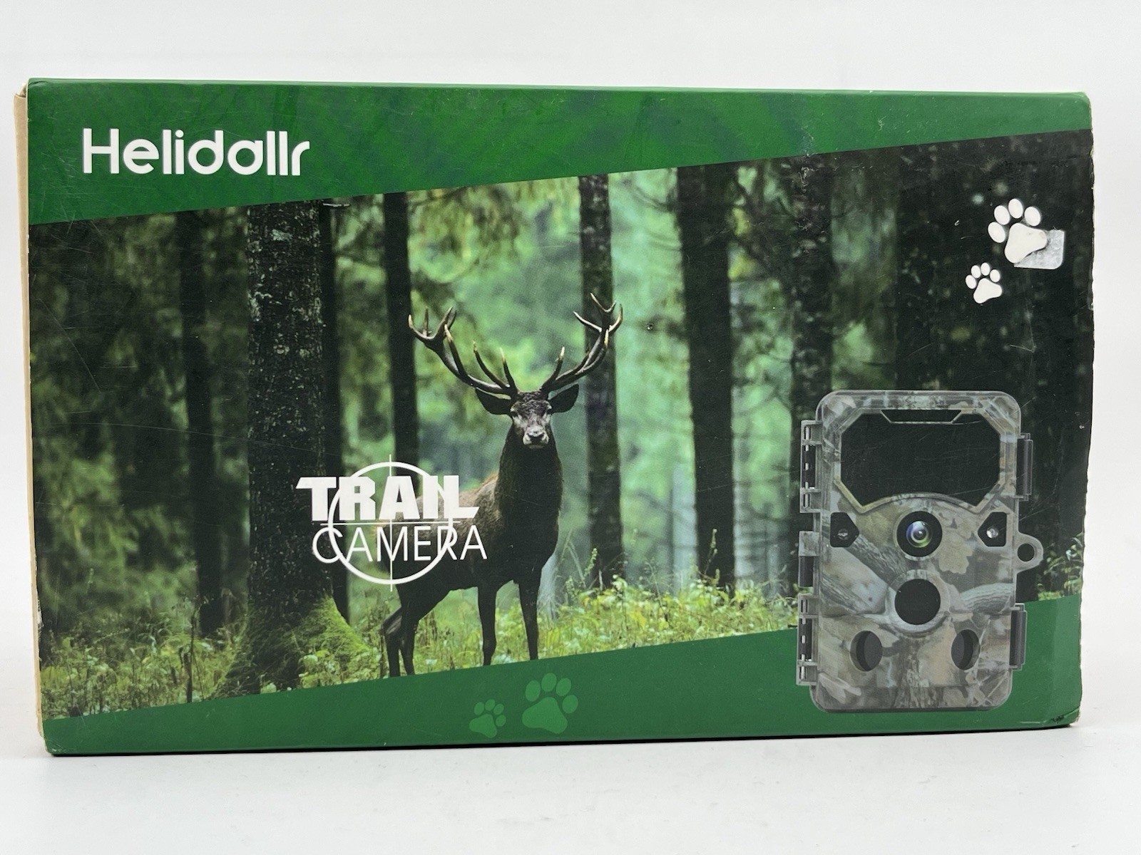 4K 30MP 30FPS Trail Camera Game Camera, Helidallr Wireless Wi-fi Bluetooth
