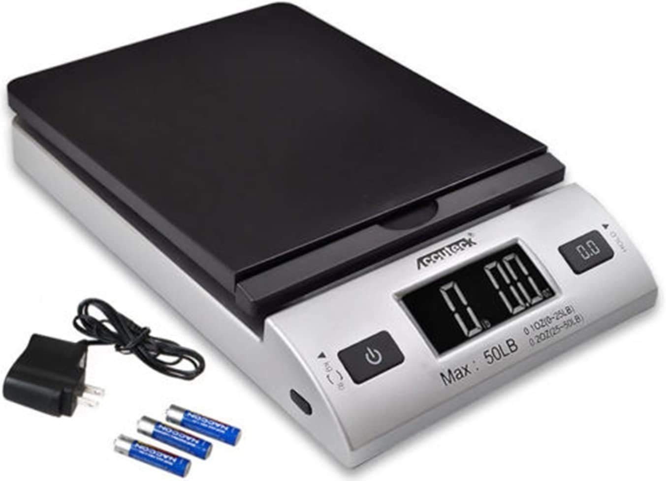 High Accuracy Digital Shipping Scale 0.1oz Precision Postal Scale 50lb Weights