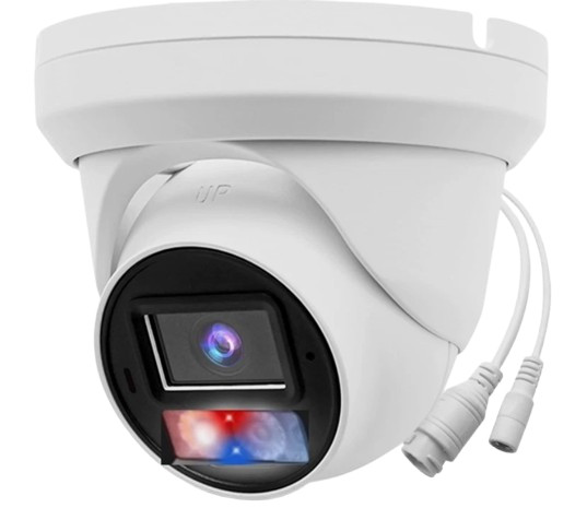 5MP PoE IP B&R Strobe Light Full Color Night Vision Camera Metal Housing 2.8mm
