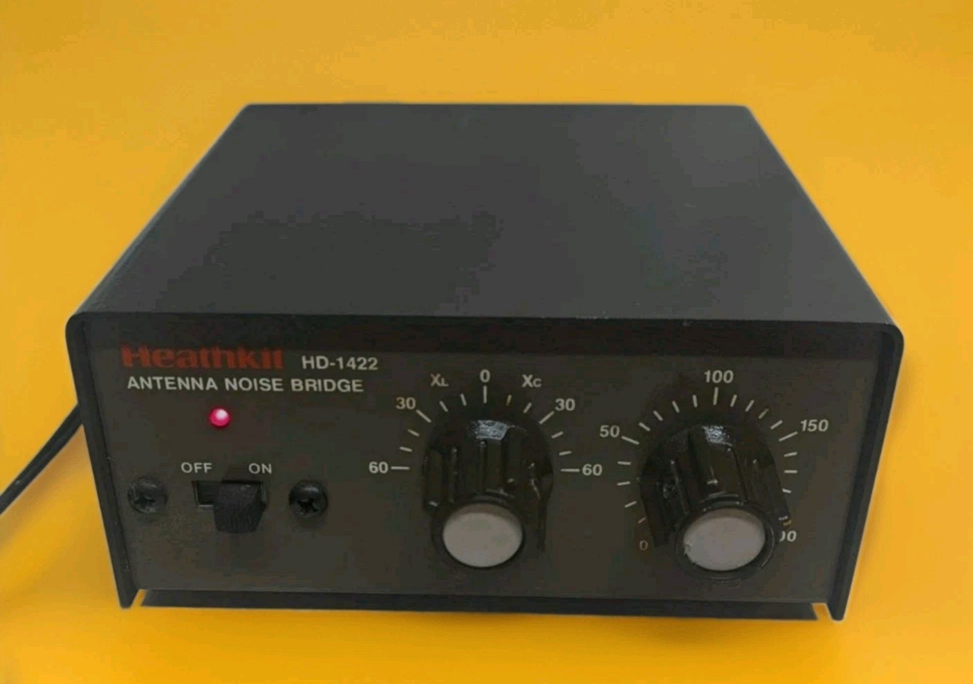Vintage Heathkit HD-1422-A Antenna Noise Bridge w/ Adapter