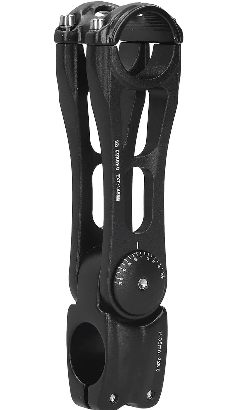 Handlebar Stem, Adjustable Angle Mountain Stem for Mountain for Outdoor