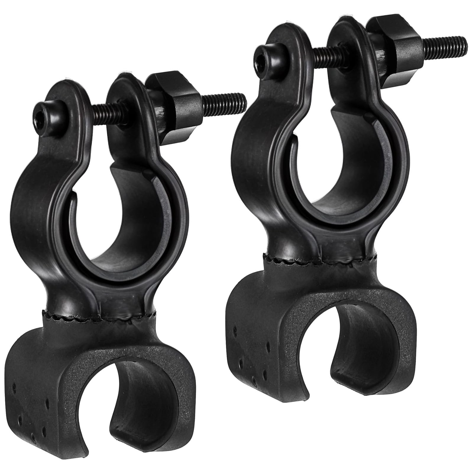 2PCS Cane Holder for Mobility Scooter, Universal Walking Stick Holders for Wheel