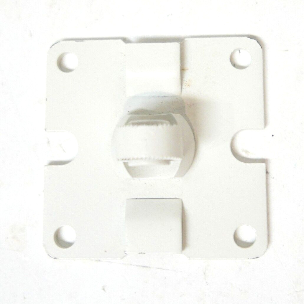 Universal Wall/Ceiling Speaker Mounting Bracket Only (White) 2" x 2"