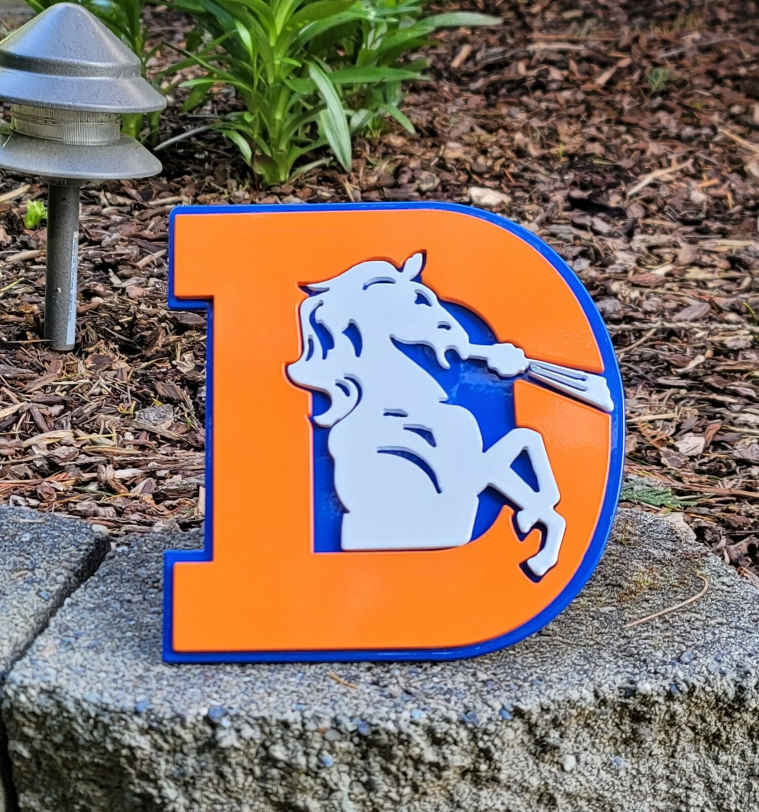 Vintage Denver Bronco's Custom Hitch Cover