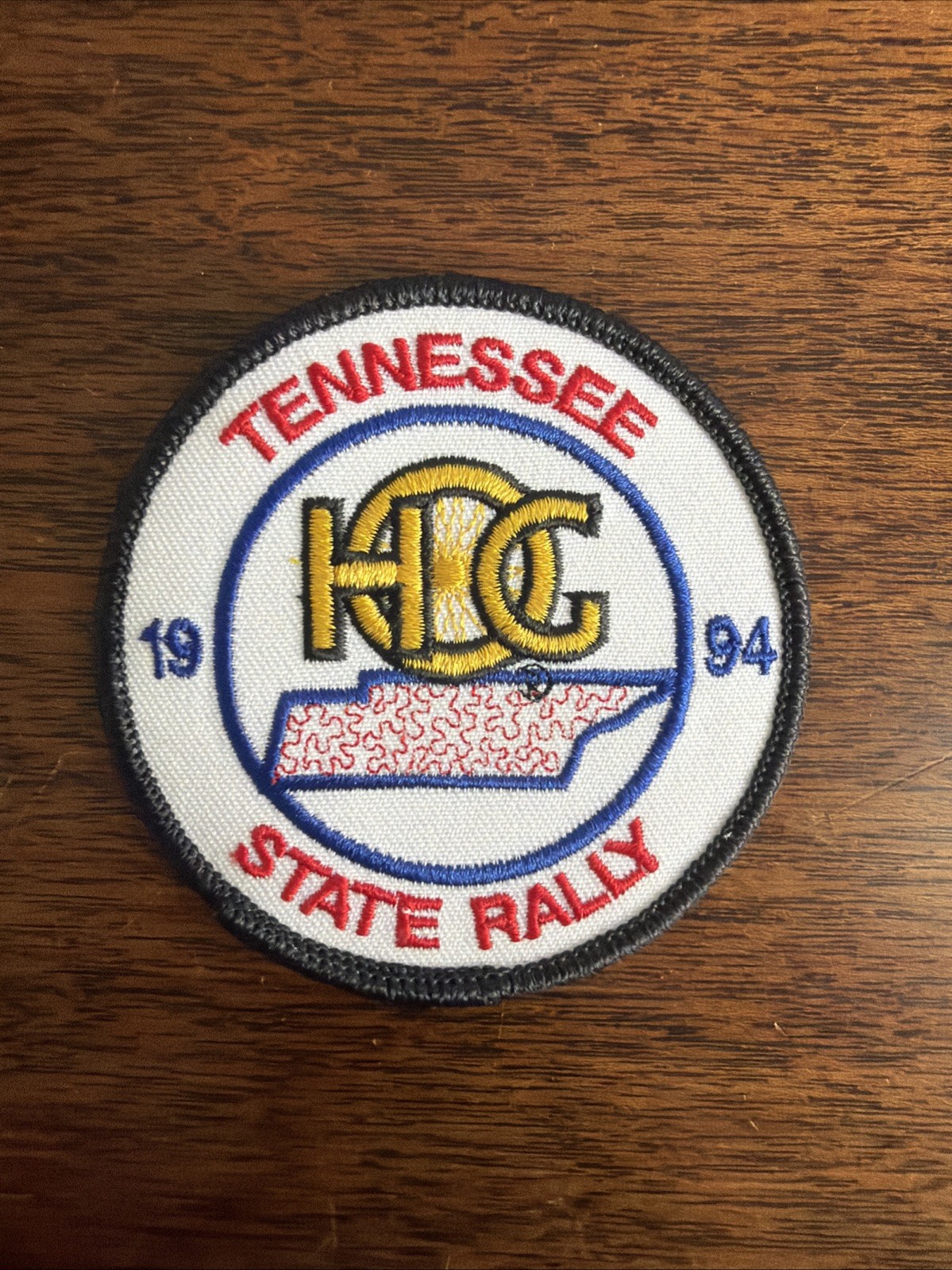 Harley Davidson HOG Tennessee State Rally 1994 Motorcycle Patch Owners Group