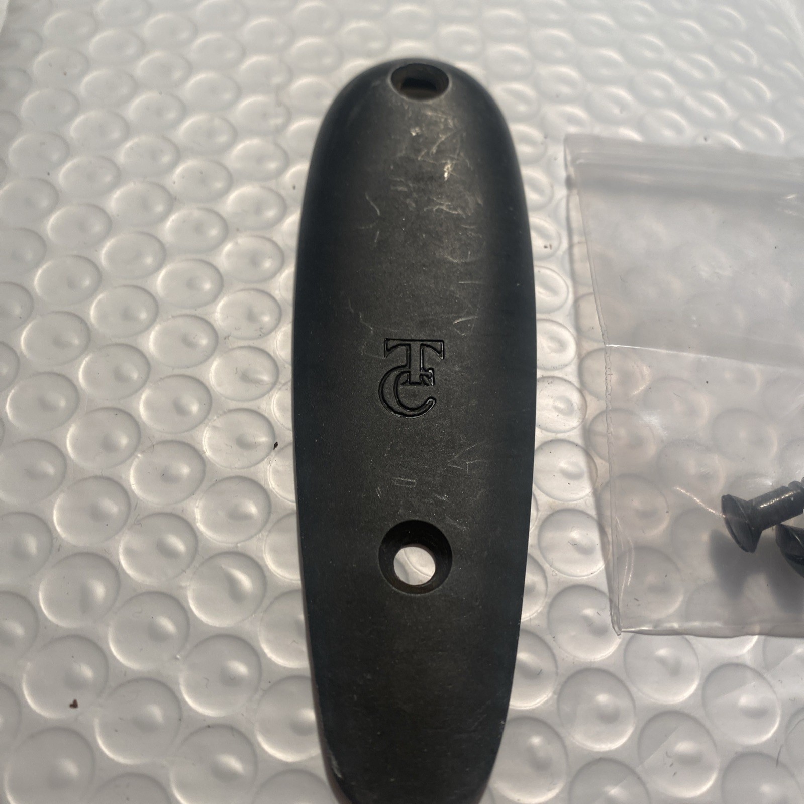 T/C- Thompson Center -Renegade Steel - Butt Plate w/Screws- Nice !!