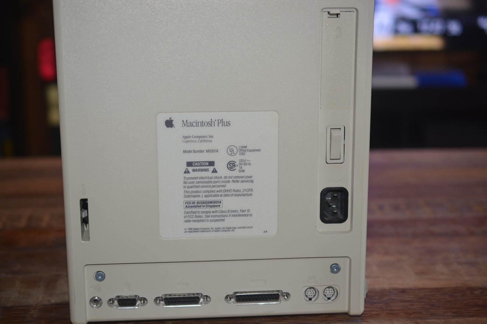 1989 Apple Macintosh Plus 4Mb Computer M0001A Complete in Box & 100% Refurbished