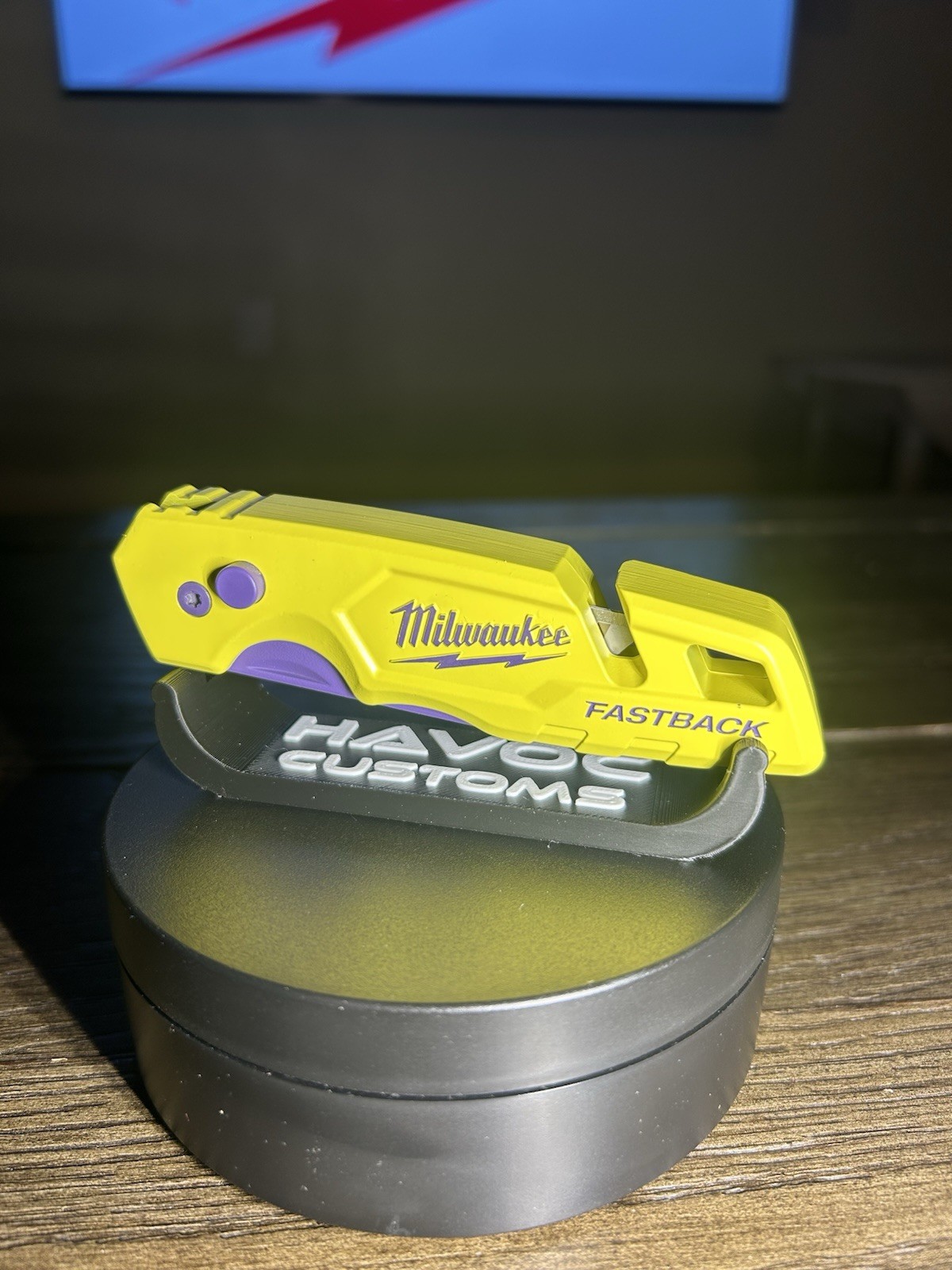 Time to Buy Markdown!  Custom Cerakoted Milwaukee Fastback - Lemon Zest Finish