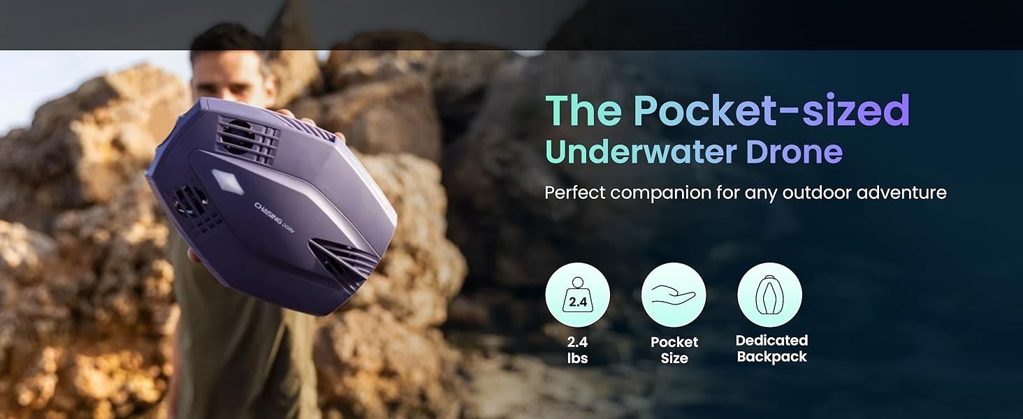CHASING Dory Underwater Drone ROV - 1080p Full HD Real Time Viewing, APP Control