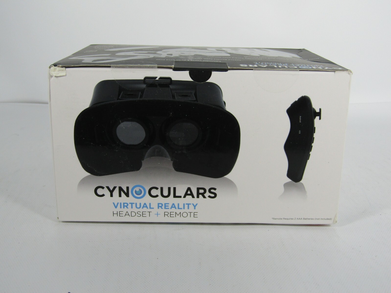 Cynoculars virtual reality headset and remote