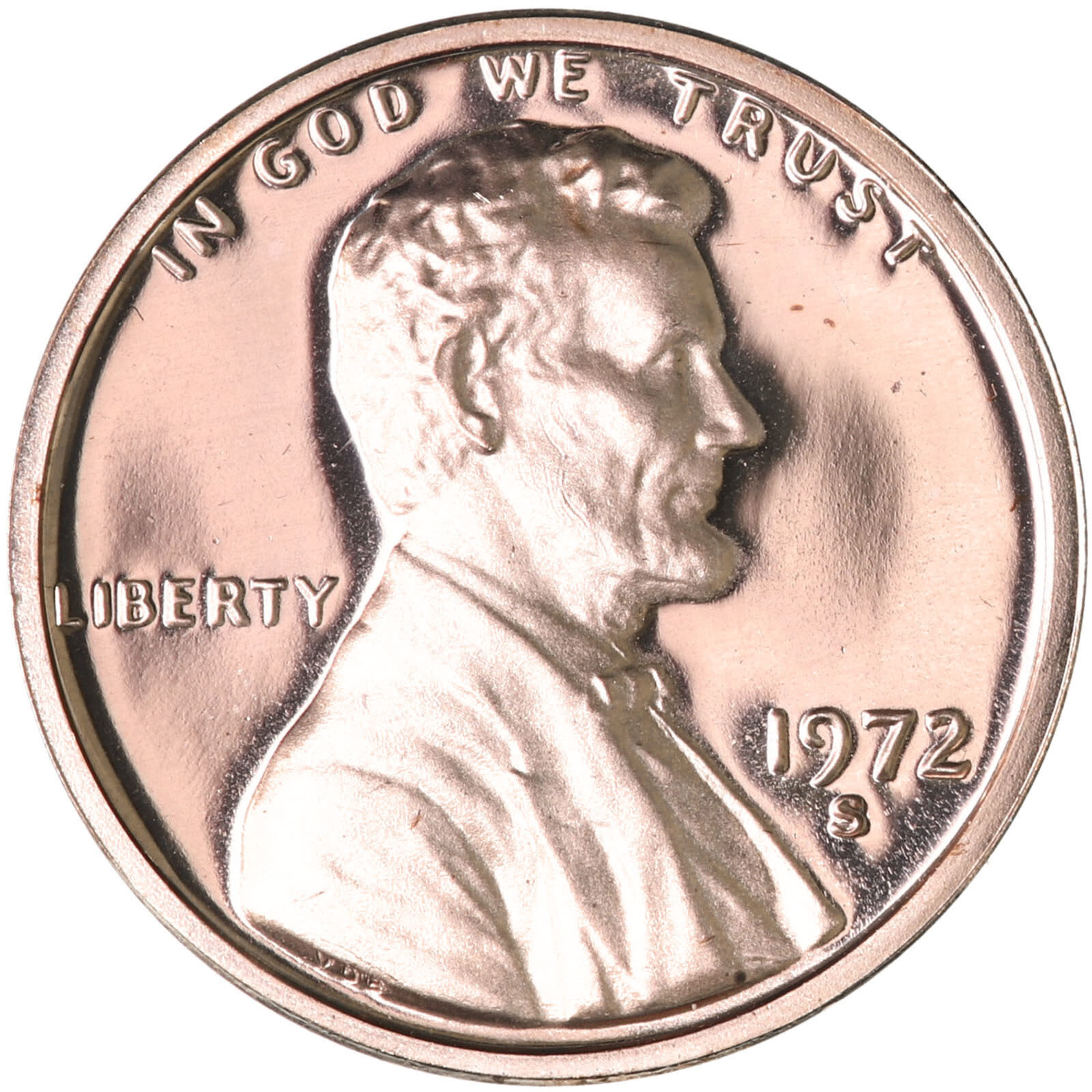 1972 S Lincoln Memorial Cent Gem Proof