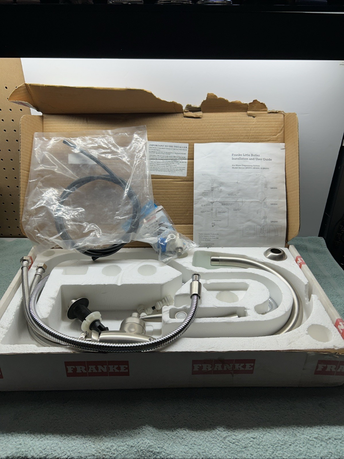 Franke Farmhouse Faucet Pulldown Mixer FHPD100 Chrome Brushed