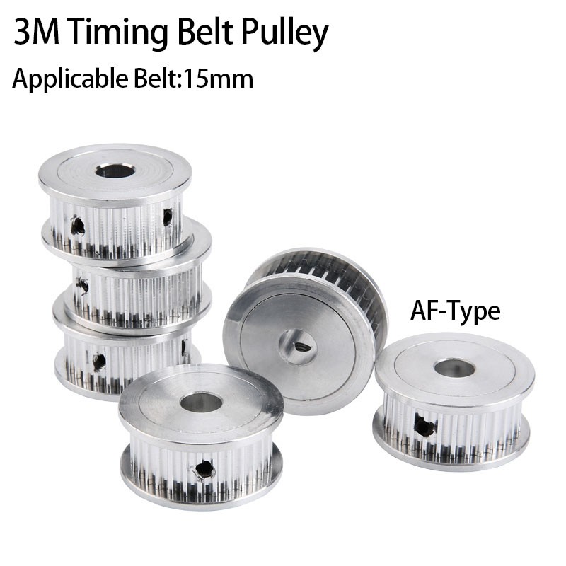 3M AF-Type Timing Belt Pulley Bore 5mm~20mm Applicable Belt Width 15mm 30T~36T