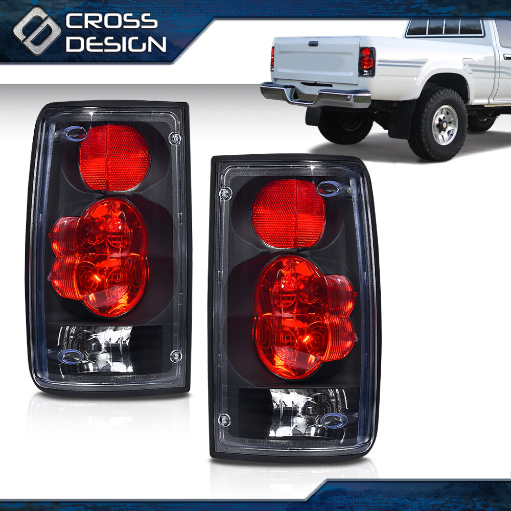 Pair Tail Brake Lights w/ Bulbs Fit For 1989-1995 Toyota Pickup Truck