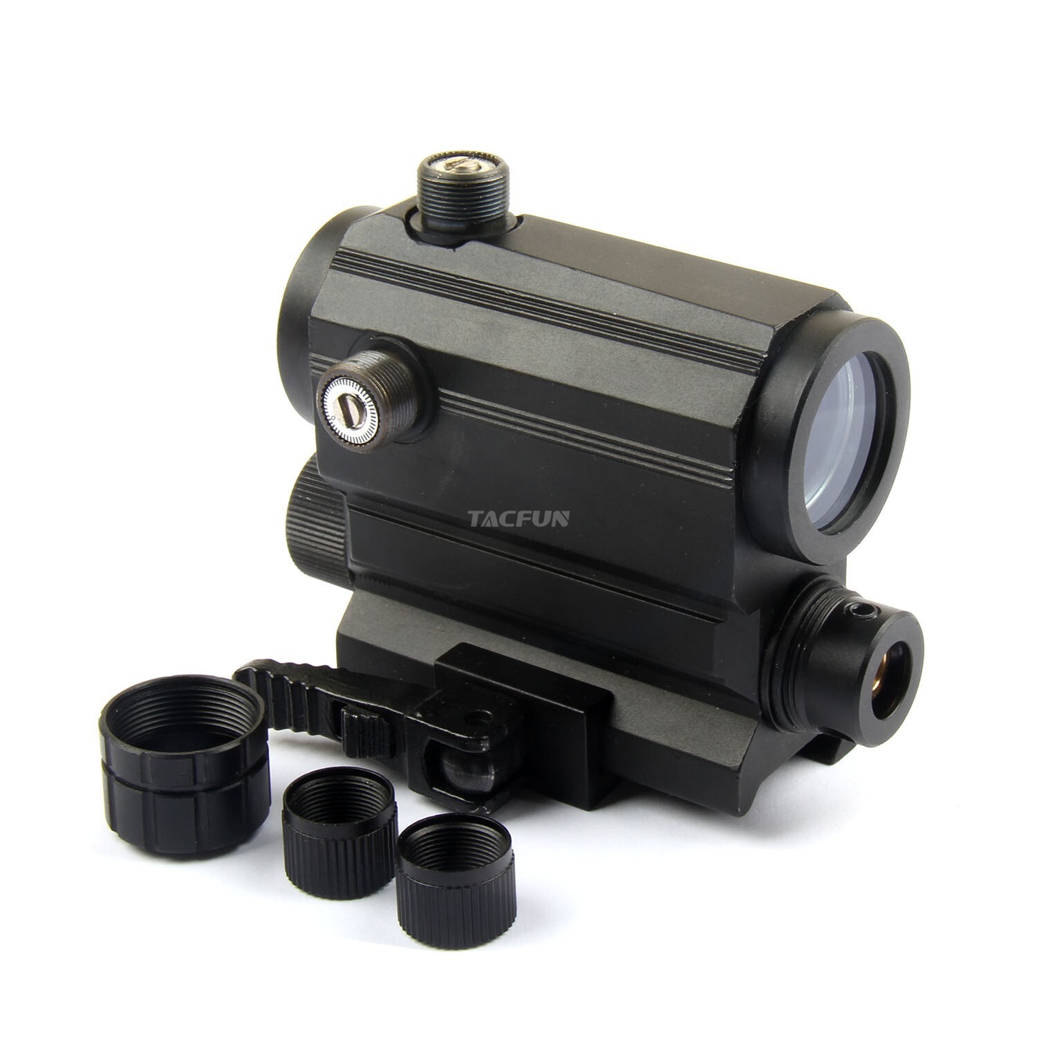 Reflex Green / Red Dot Sight Scope & Laser Sight Combo 20MM Rail Mount