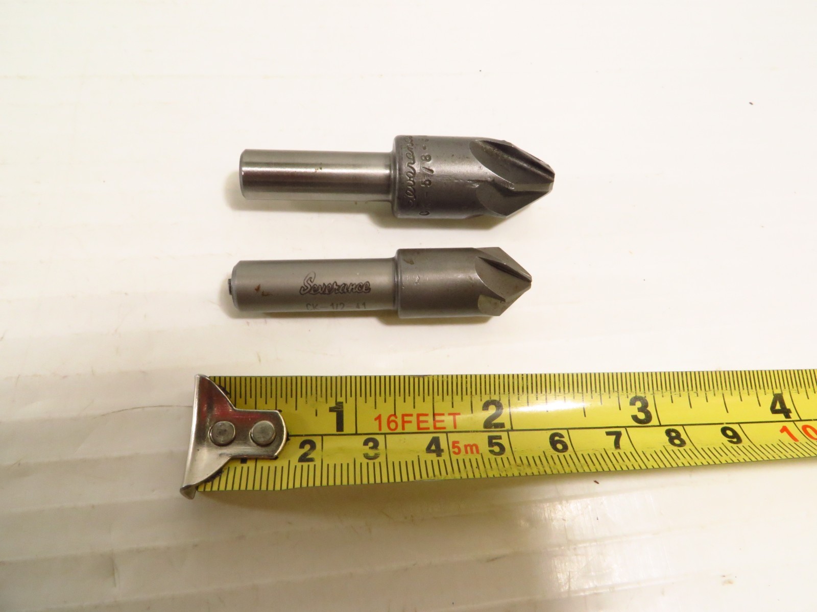 2 Pack Severance CK-1/2-41 + CK-5/8-30, HSS 6 Flute Chatterless Countersink