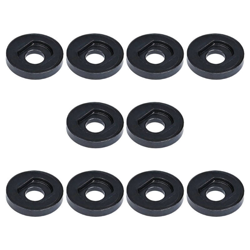 Pack of 10 Rustproof Backing Plates for 100mm Angled Grinders High Strength