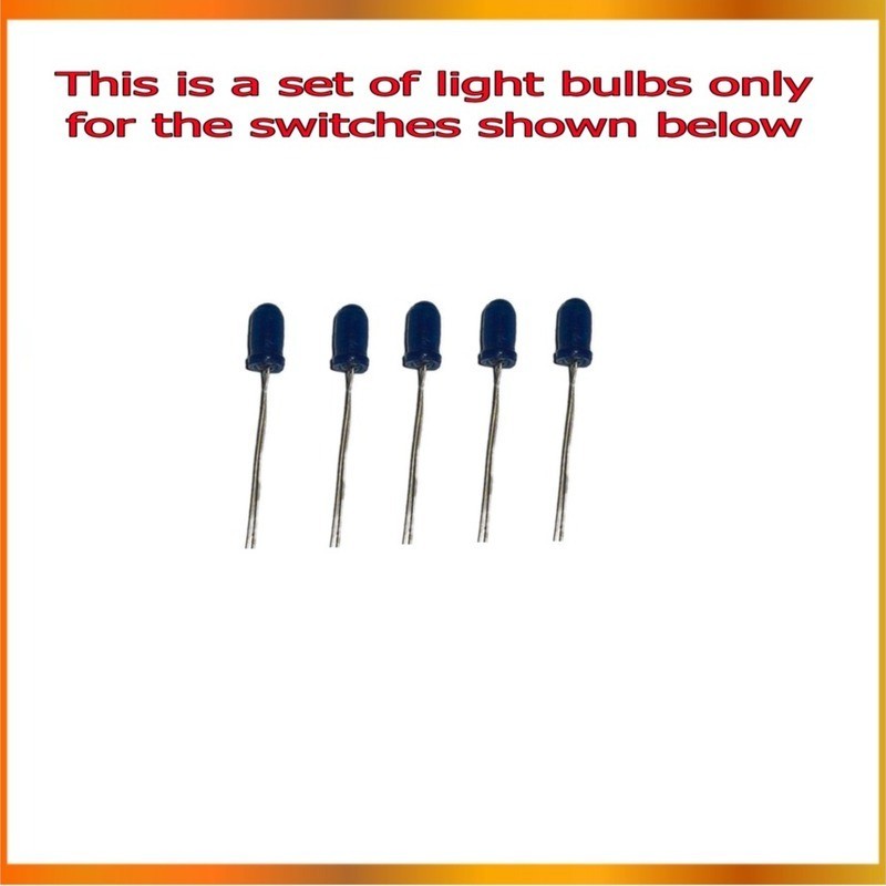 99-02 Gm Trucks and SUV’S Power Windows and Lock Switch Light Bulbs