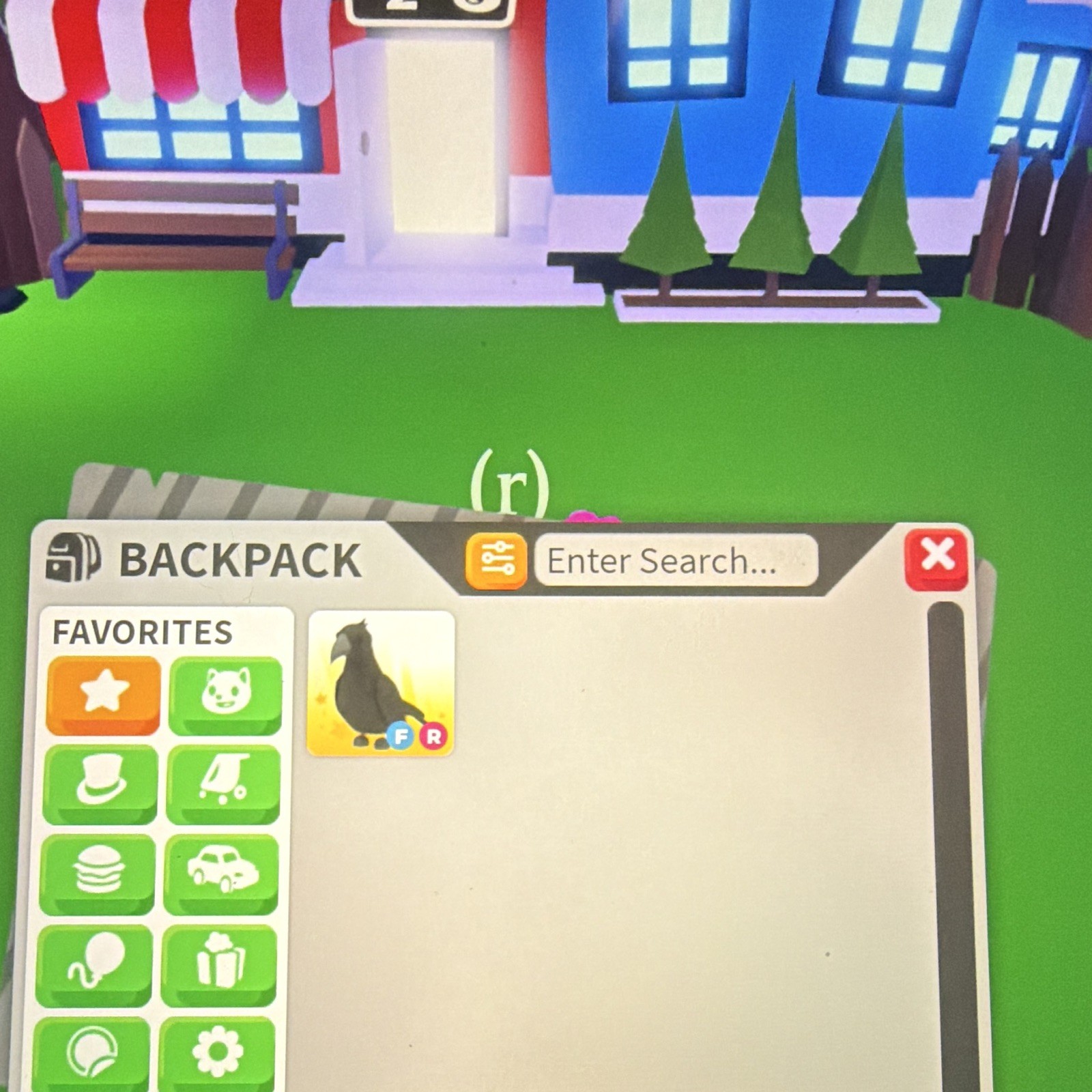 Adopt Me! Legendary Crow Game Item/Asset - Can Ride, Can Fly, Full Grown