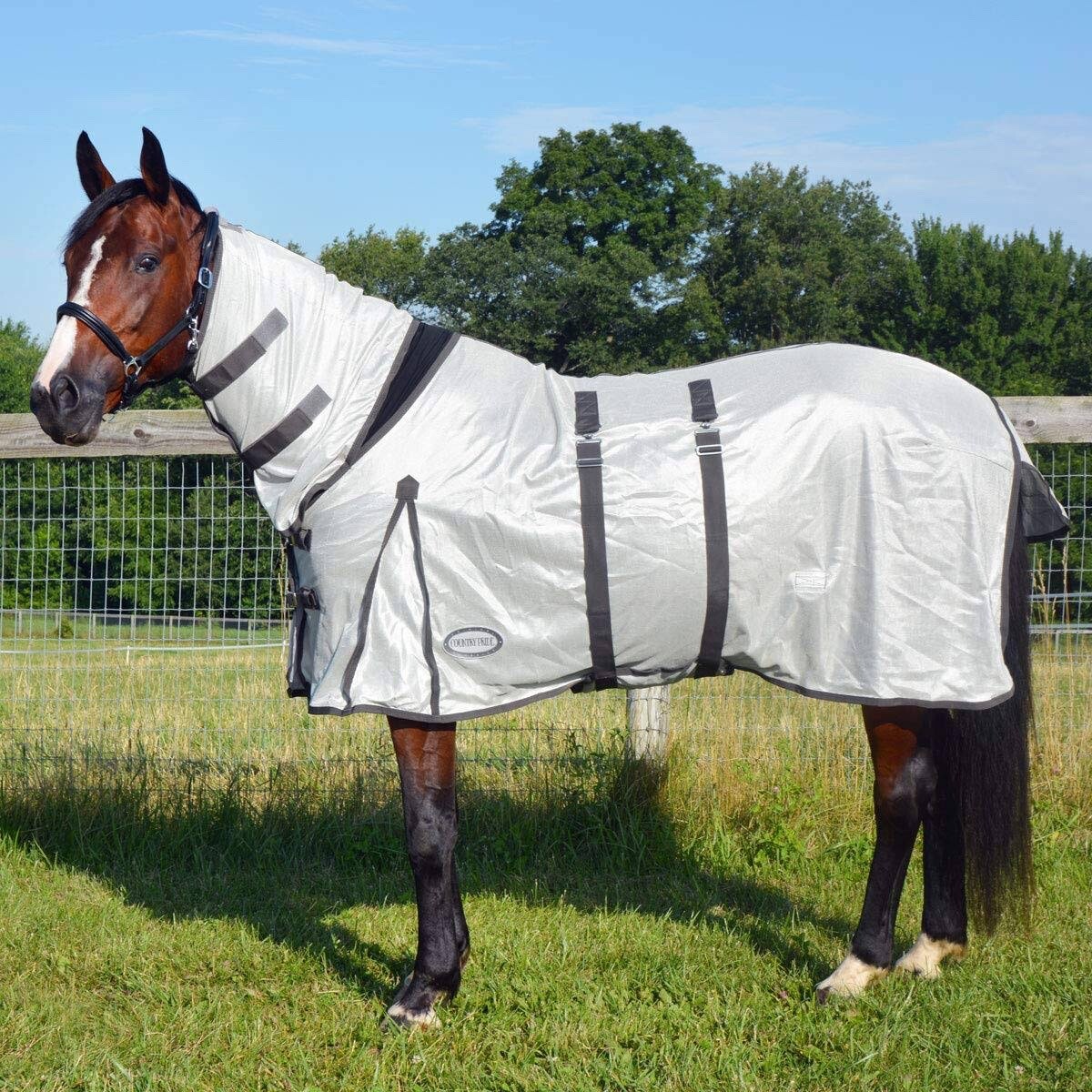 NEW Country Pride Horse Fly Sheet with Neck and Belly Size 72