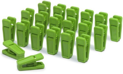 New SlimLine Lime Pant/Skirt Clips (pk20)