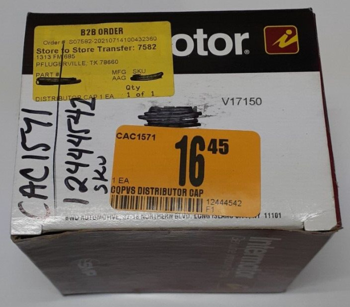 INTERMOTOR CAC1571 Distributor Cap