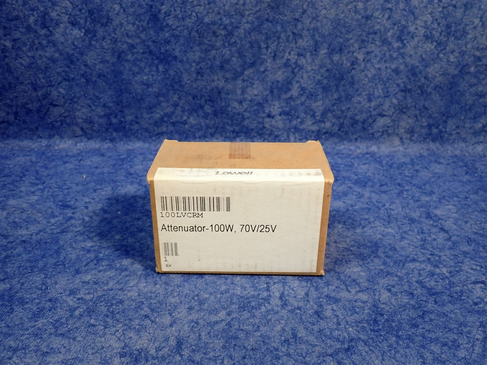 Lowell 100LVC-RM Rackmount Attenuator Volume Control 100W, 25V/70V/100V (G137)