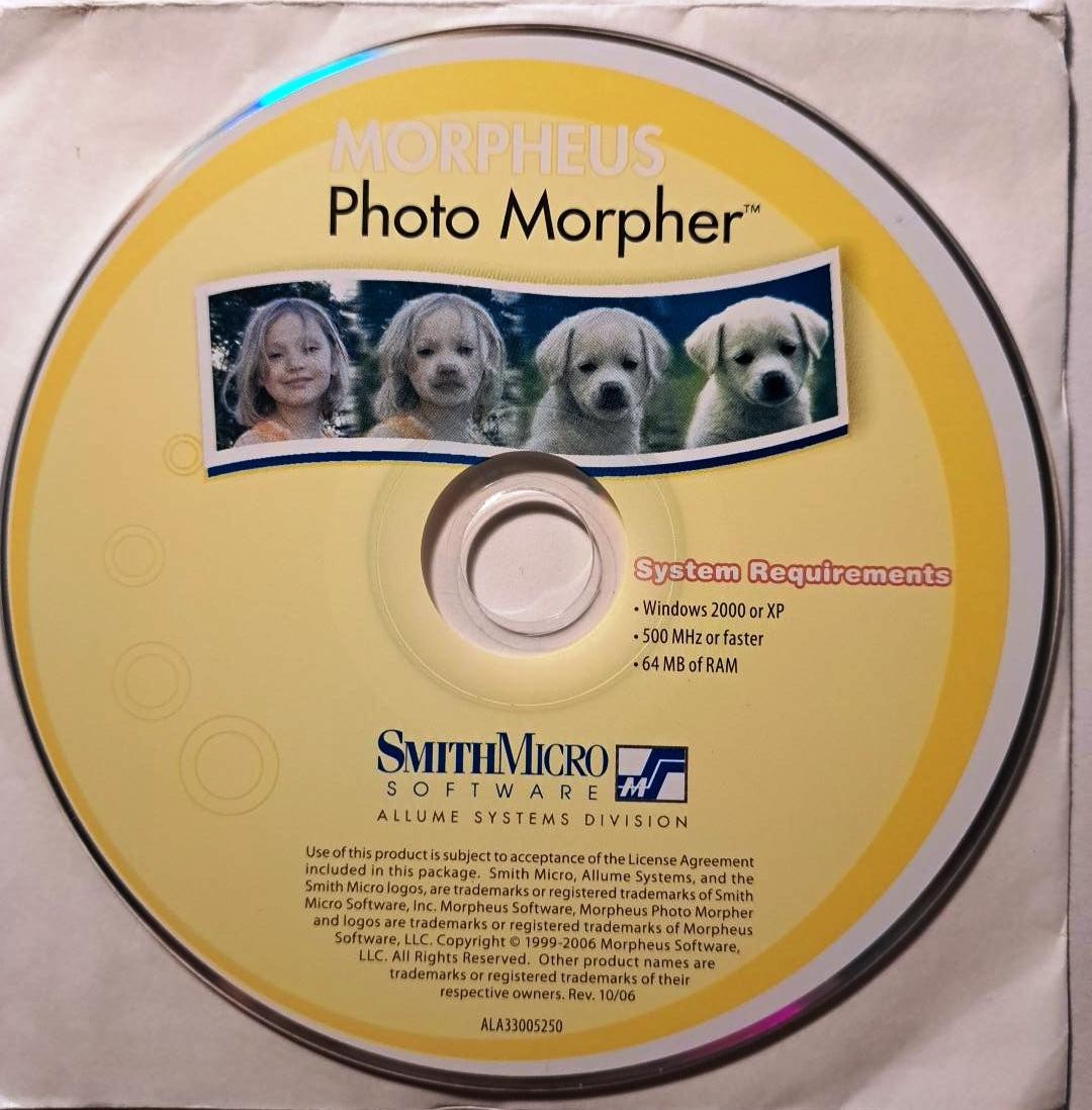 Morpheus Photo Morpher Windows Full Version w/ License by Smith Micro