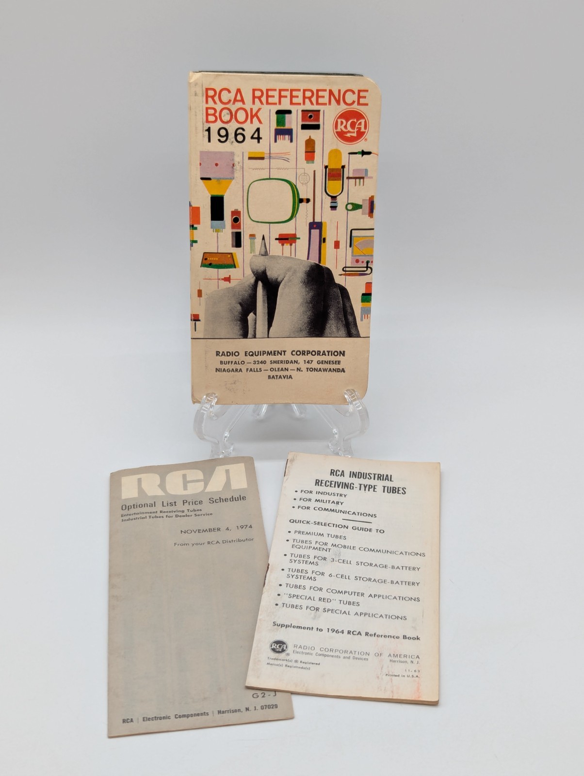 1964 RCA Picture, Photo, Receiving,  Tubes & More Reference Book