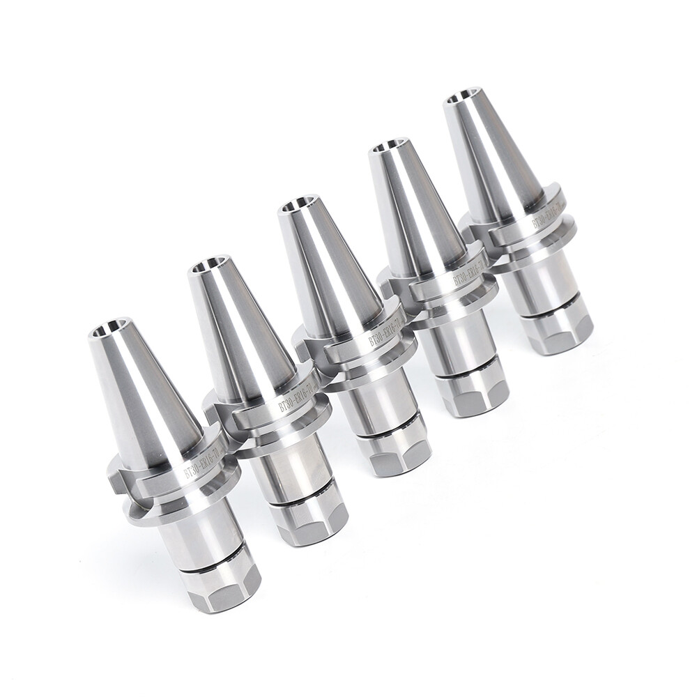 BT30 ER16 2.76" 70mm 5PCS KIT Collet Chuck Tool Holder Balance 12000RPM BT30 5PC