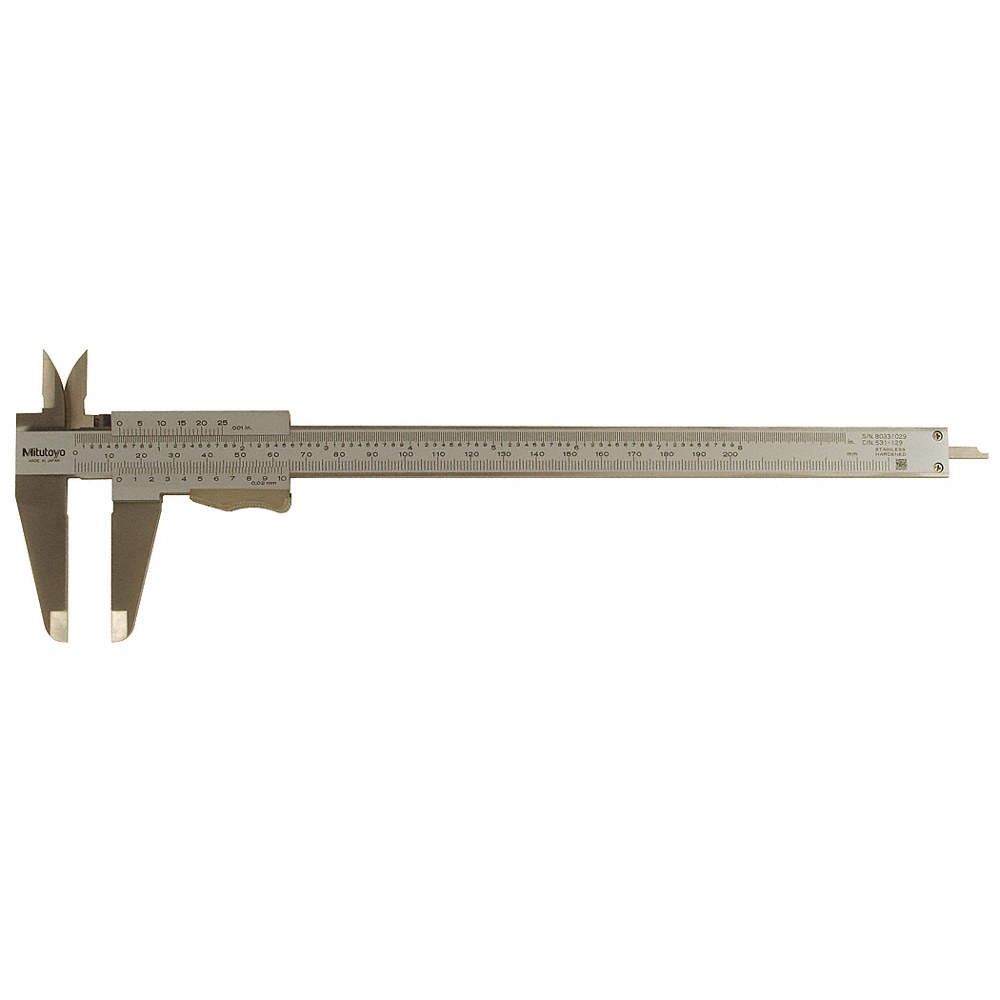 MITUTOYO 531-129 Vernier Caliper,0-8 In,0.001 In Grad 4CGN9