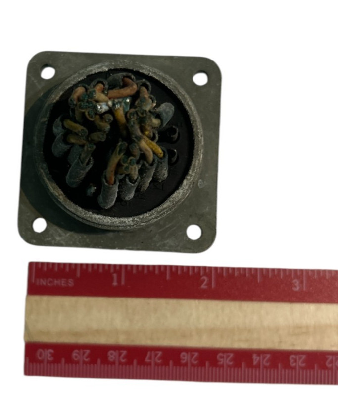 1960S-80S NASA SPACE PROGRAM UNIDENTIFIED CONNECTOR WITH WIRES CUT  A