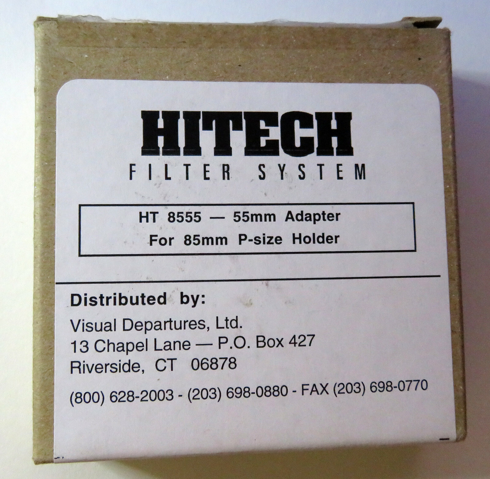 HITECH 8555  - 55mm Adapter for 85mm P Size Holder