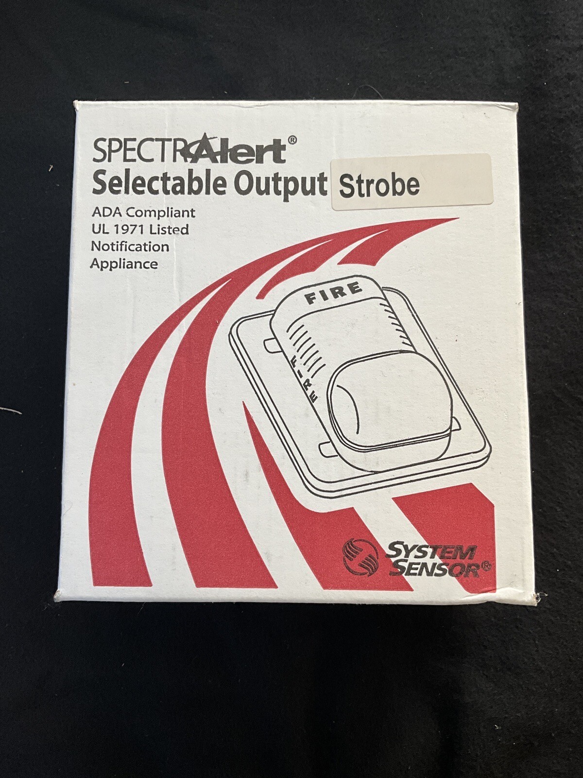 SpectrAlert Selectable Output (Strobe) - Model #S1224MC Multiple Candela NIB