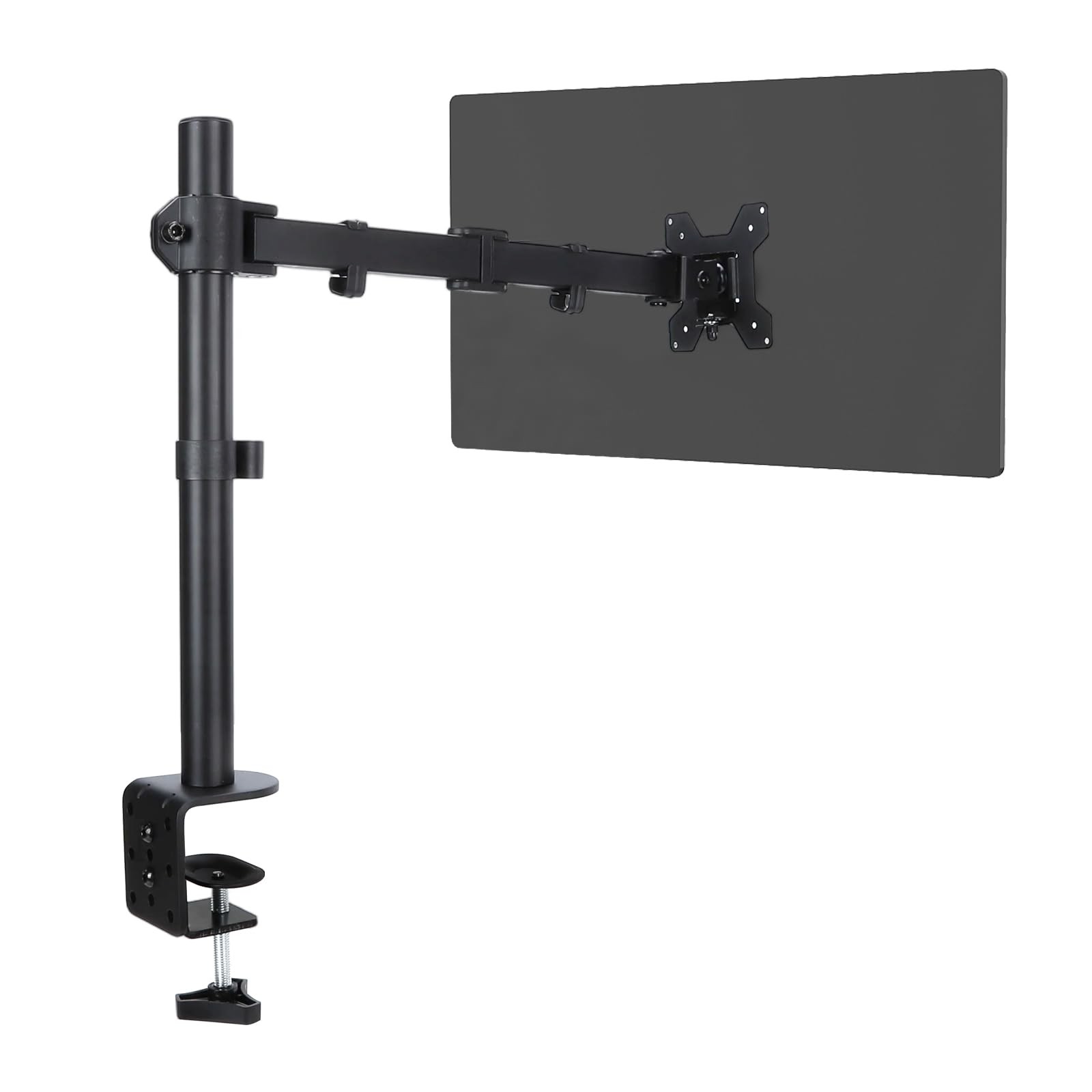 Single Monitor Desk Mount, Heavy Duty Adjustable Monitor Stand for 13-32 Scre...