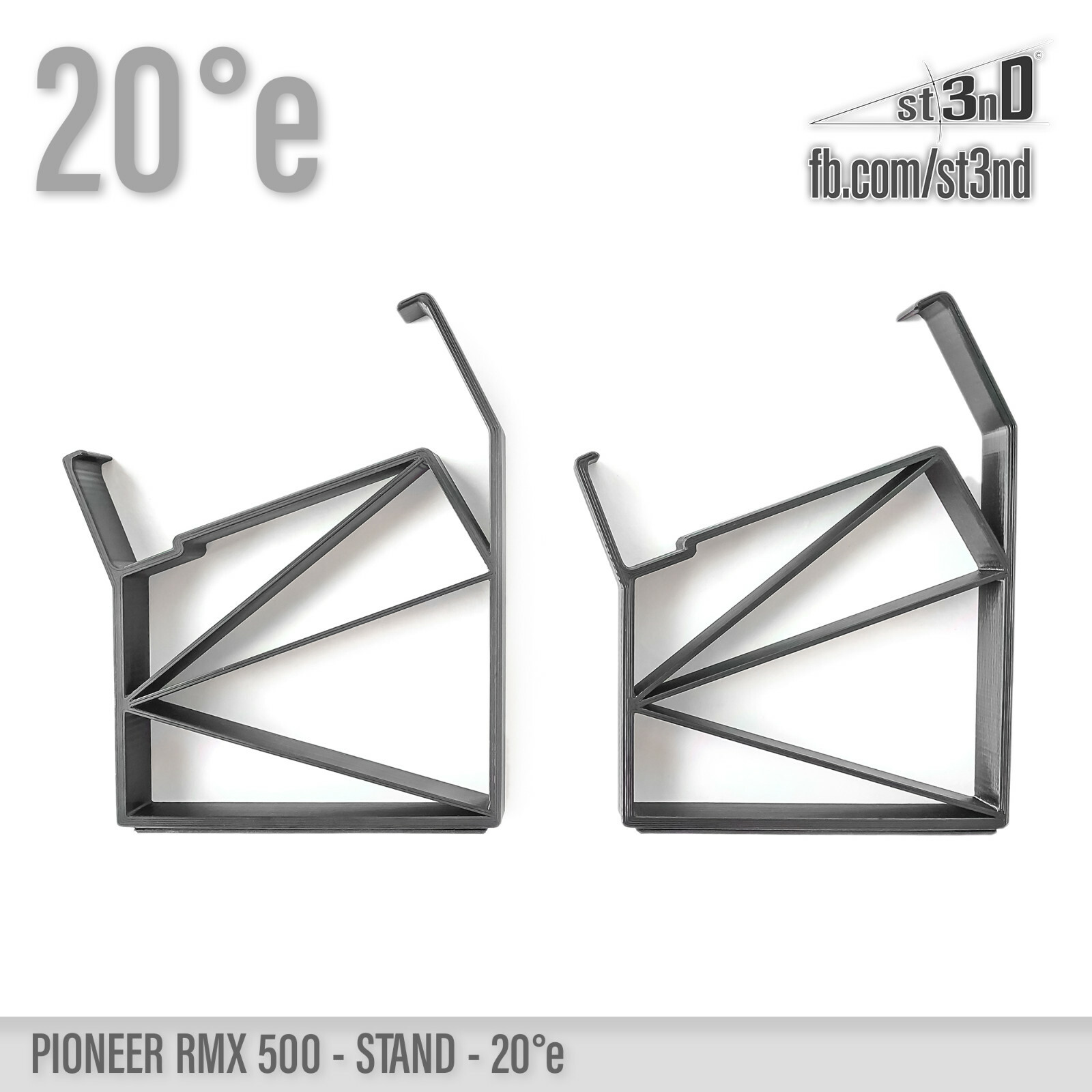 STAND for PIONEER RMX-500 20° elevated - 3D printed - 100% Buyer Satisfaction