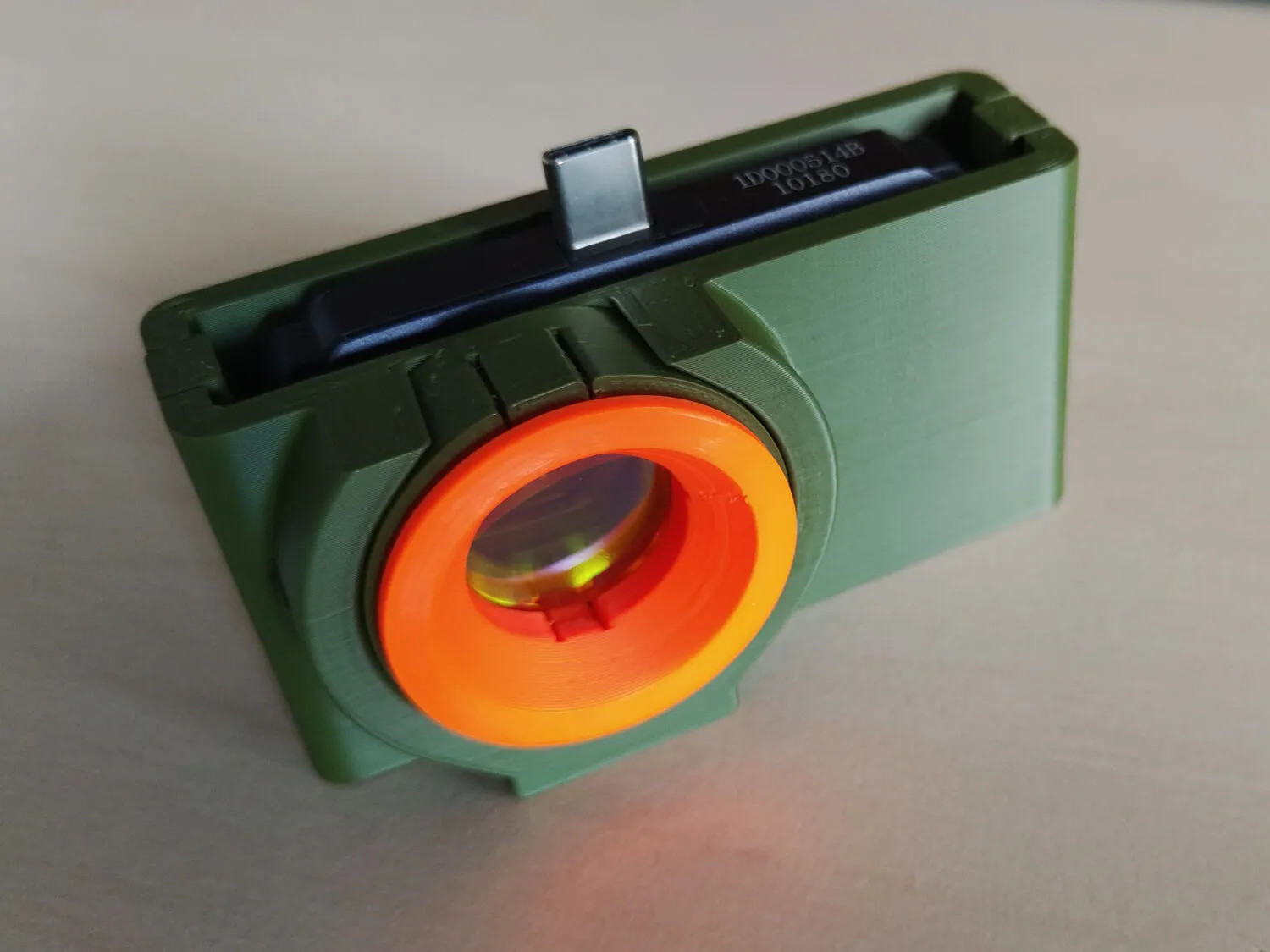 Topdon TC001 & TC002 Thermal Cam Macro Lens - Adjustable Focal Length Mount Case
