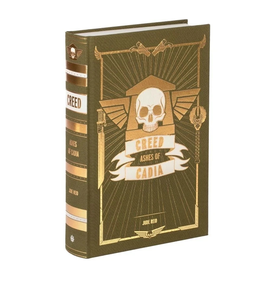 ⚔️WARHAMMER 40K - CREED ASHES OF CADIA - LIMITED EDITION NOVEL - NEW⚔️
