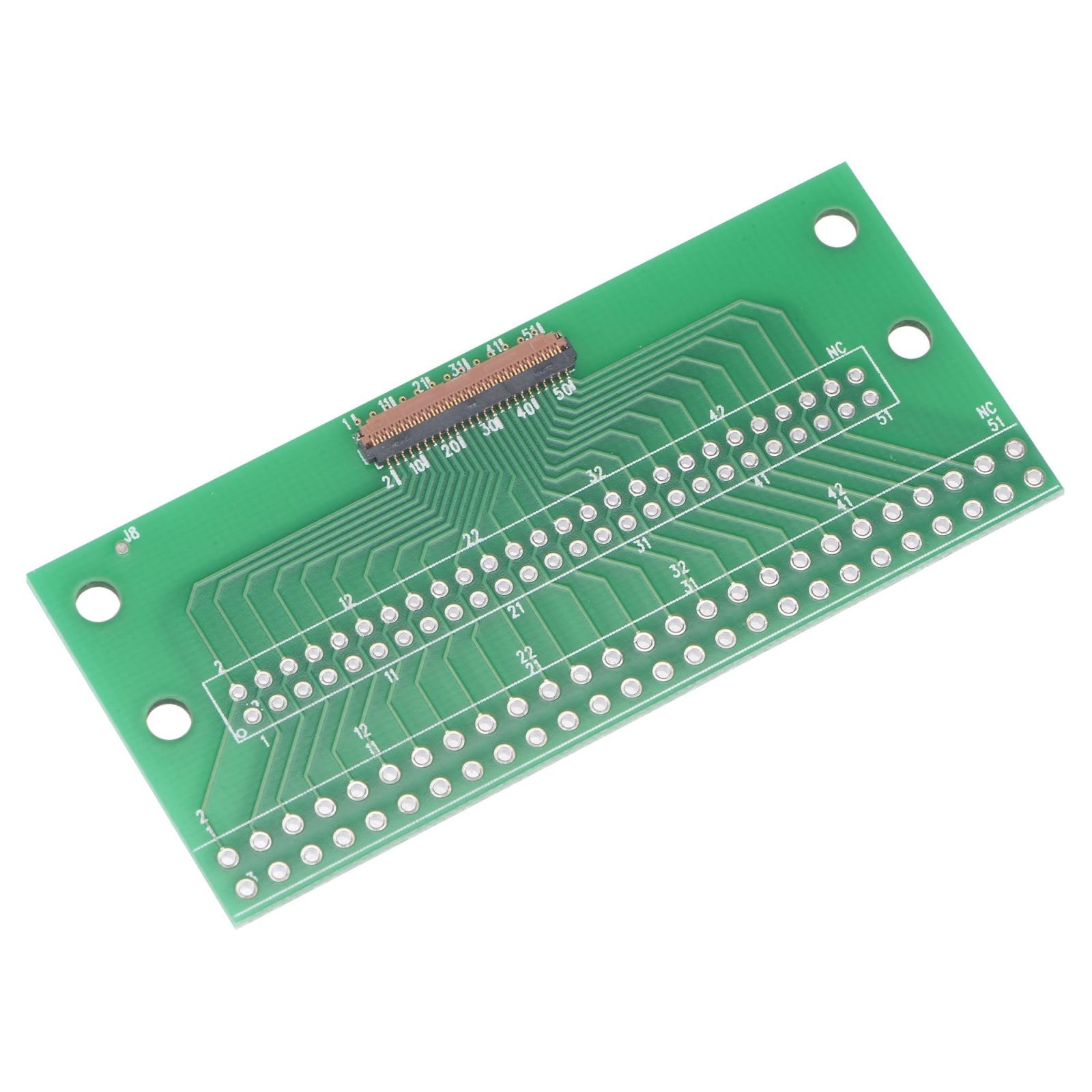 FFC FPC 51 Pin 0.3mm Pitch Adapter DIP 2.0mm 2.54mm PCB Converter Board for LCD